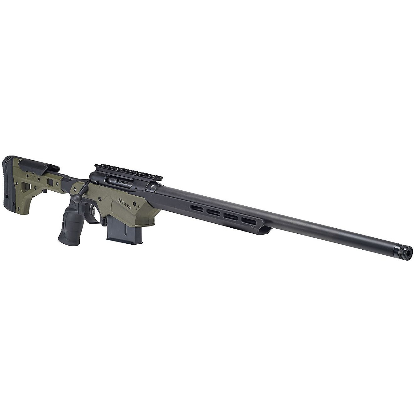 Savage Axis II Precision 6.5 Creedmoor OD Adjustable Bolt-Action Rifle                                                           - view number 3