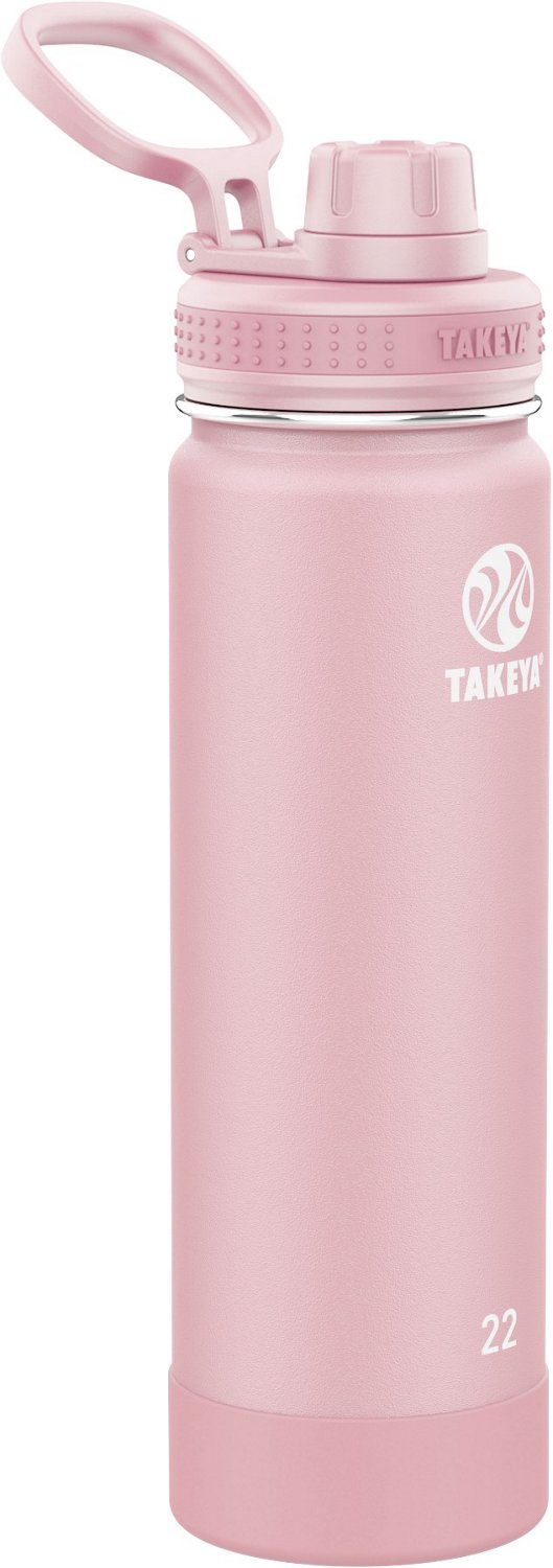 Takeya Actives Insulated Stainless Steel Spout Lid Water Bottle