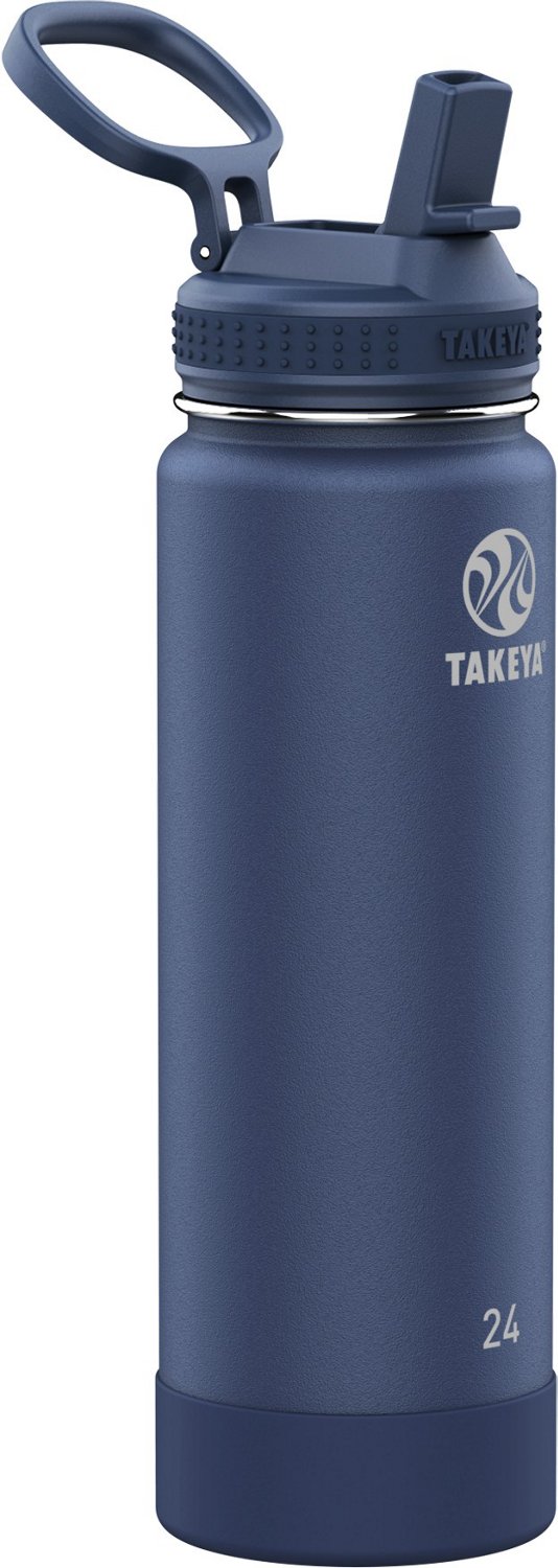 Takeya Pickleball Insulated 32 Oz. Water Bottle with Straw Lid