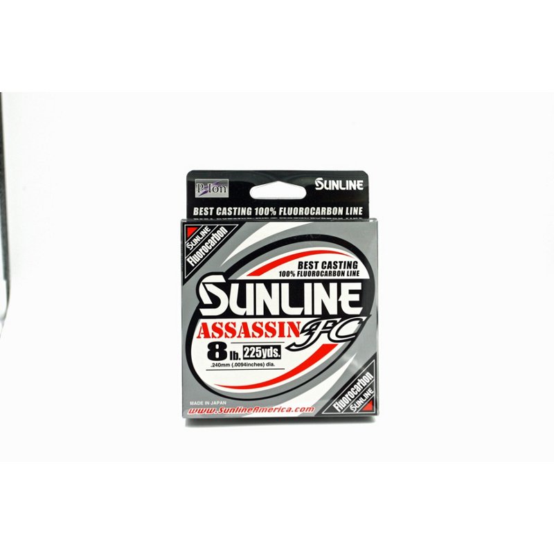 Photos - Fishing Line Sunline Assassin FC 8 lb - 225 yd Fluorocarbon  Clear, 10 Lbs - s at Academy Sports SUNAFC10225 