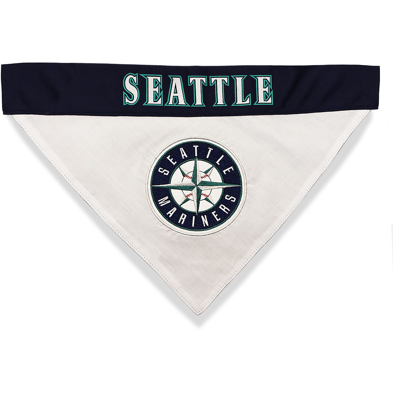 Pets First Seattle Mariners Reversible Dog Bandana                                                                               - view number 2