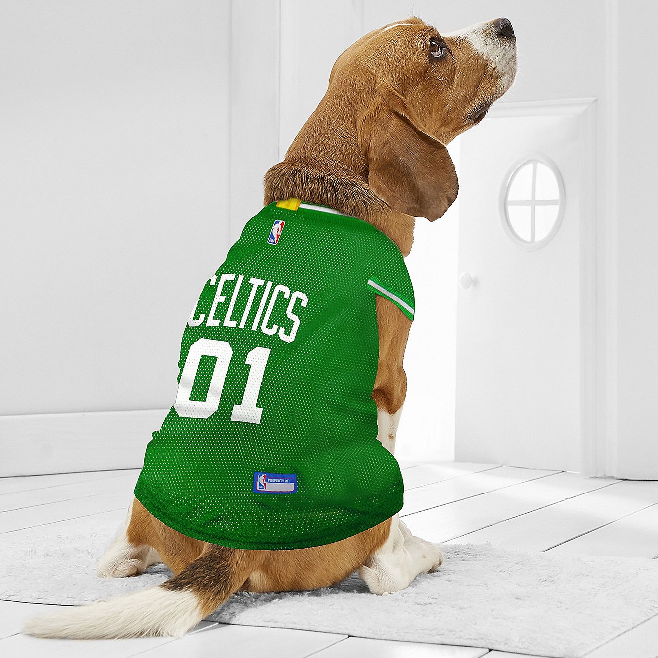 Pets First Boston Celtics Mesh Dog Jersey                                                                                        - view number 4
