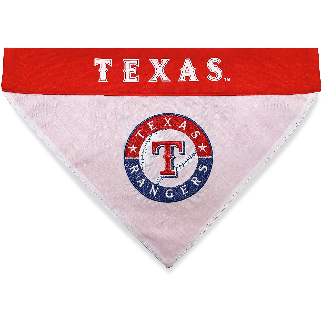 Pets First Texas Rangers Reversible Dog Bandana                                                                                  - view number 2