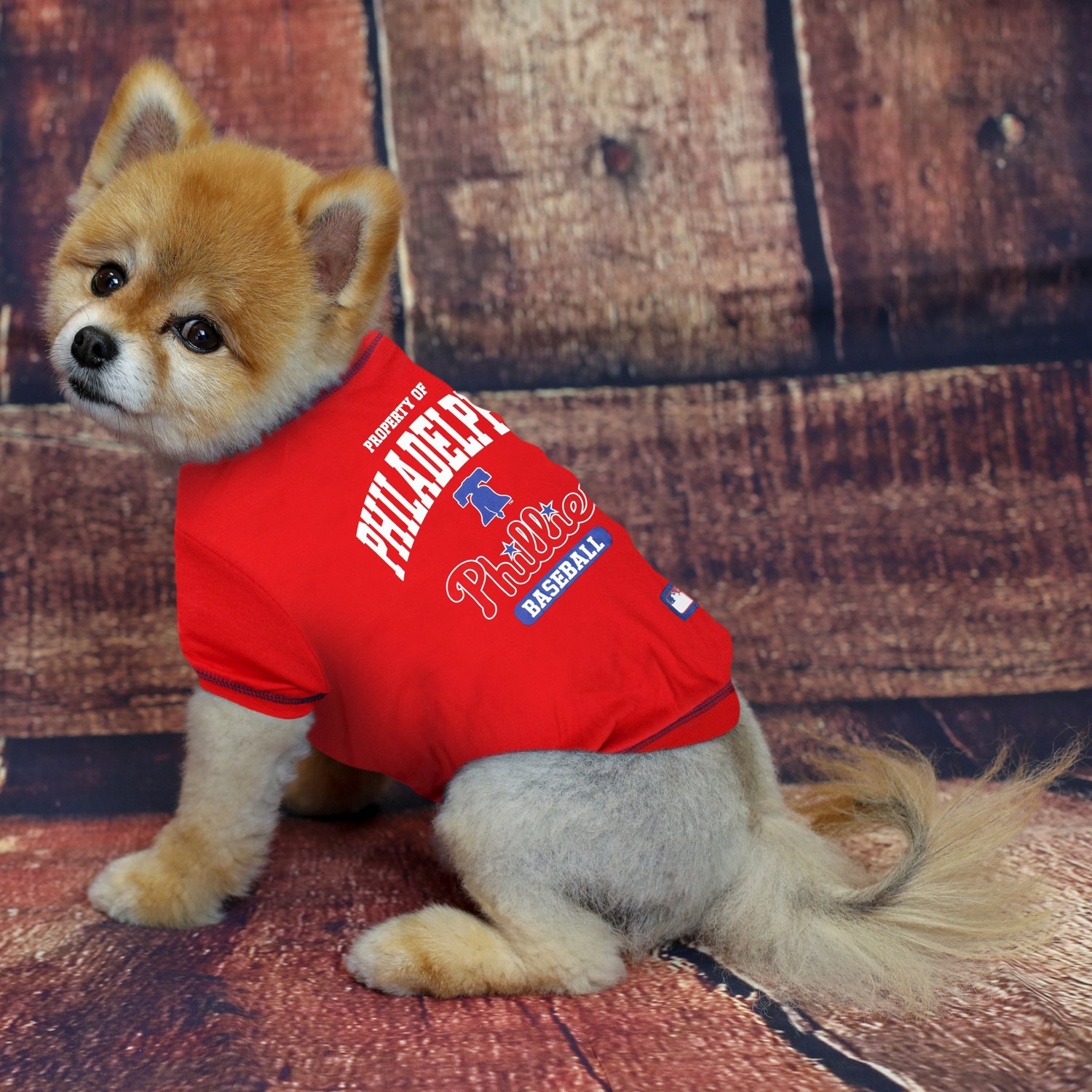 Pets First Philadelphia Phillies Dog T-shirt  - view number 2
