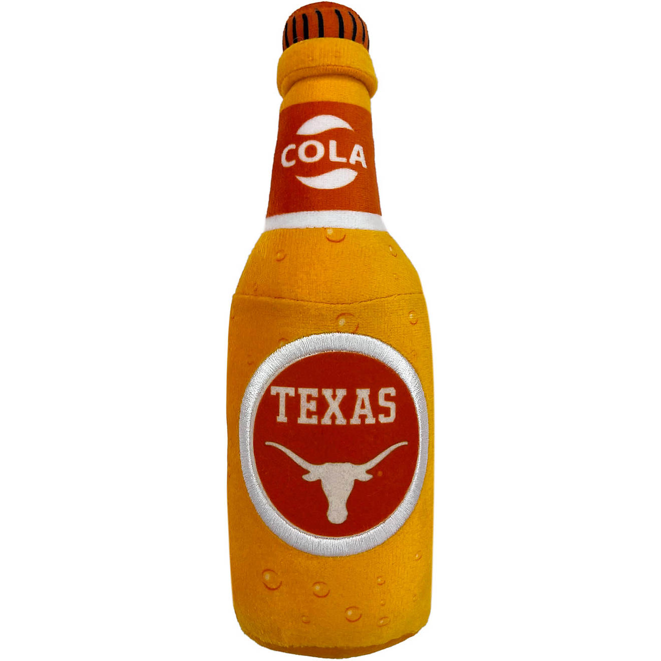 Pets First University of Texas Bottle Dog Toy                                                                                    - view number 1