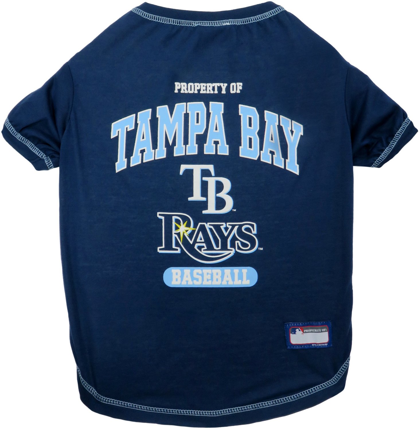 Pets First Tampa Bay Rays Dog Tshirt Academy