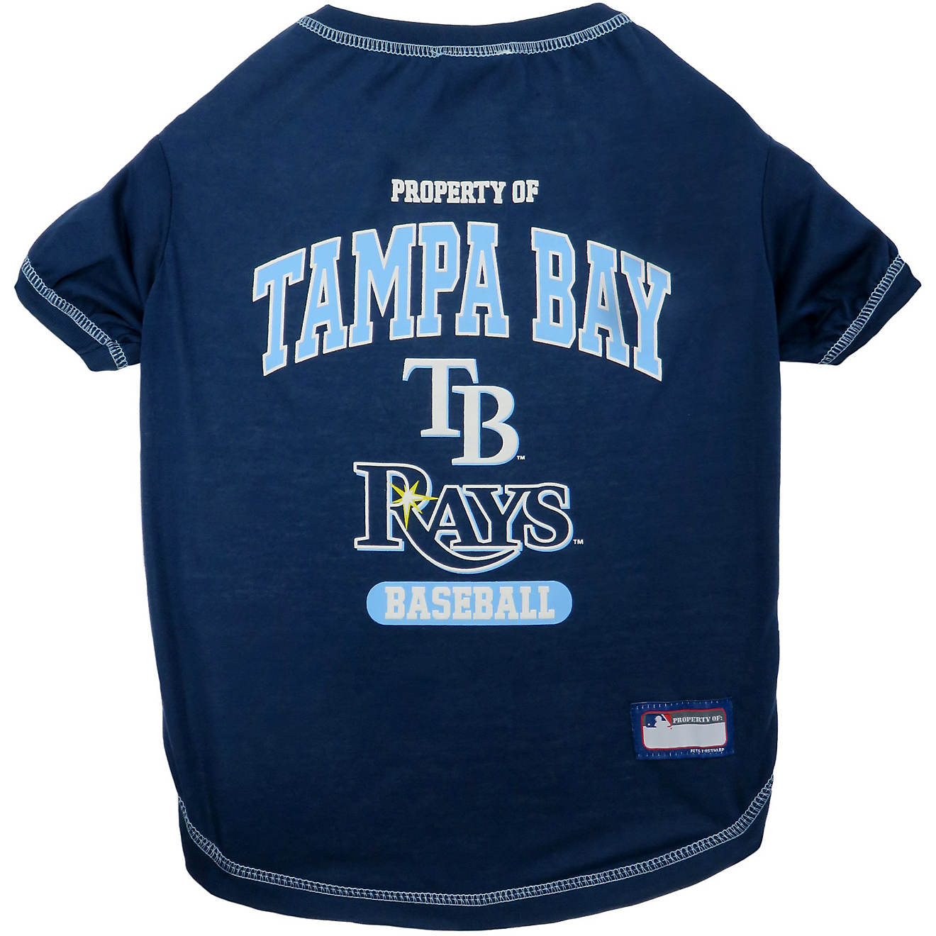 Pets First Tampa Bay Rays Dog T-shirt                                                                                            - view number 1