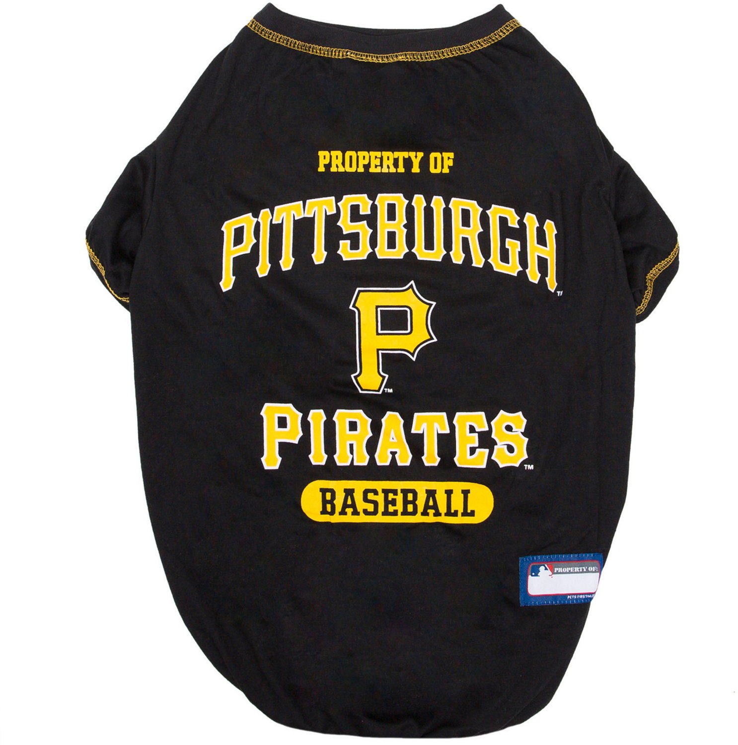 Pets First Pittsburgh Pirates Dog T-shirt