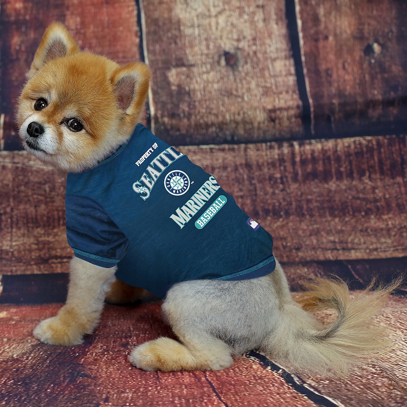 Pets First Seattle Mariners Dog T-shirt                                                                                          - view number 2