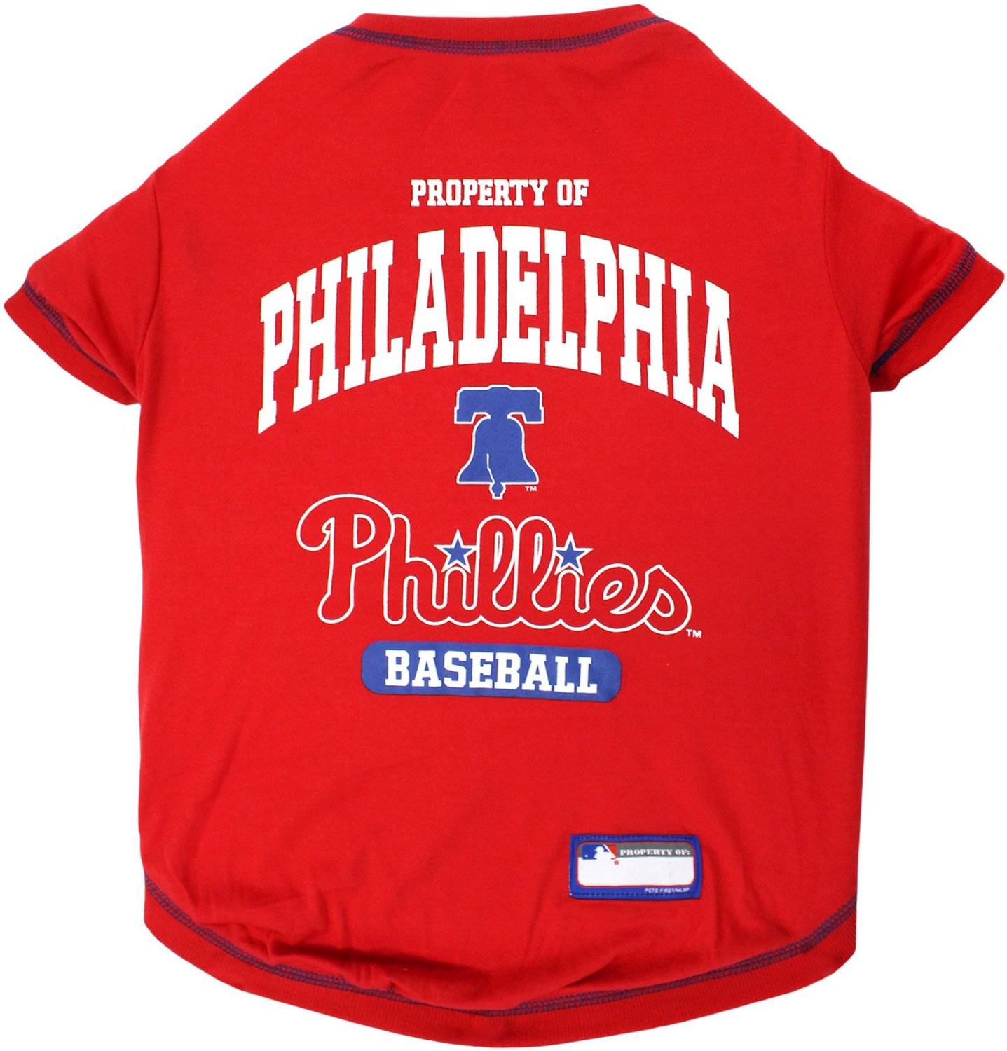 Pets First Philadelphia Phillies Dog Tshirt Academy