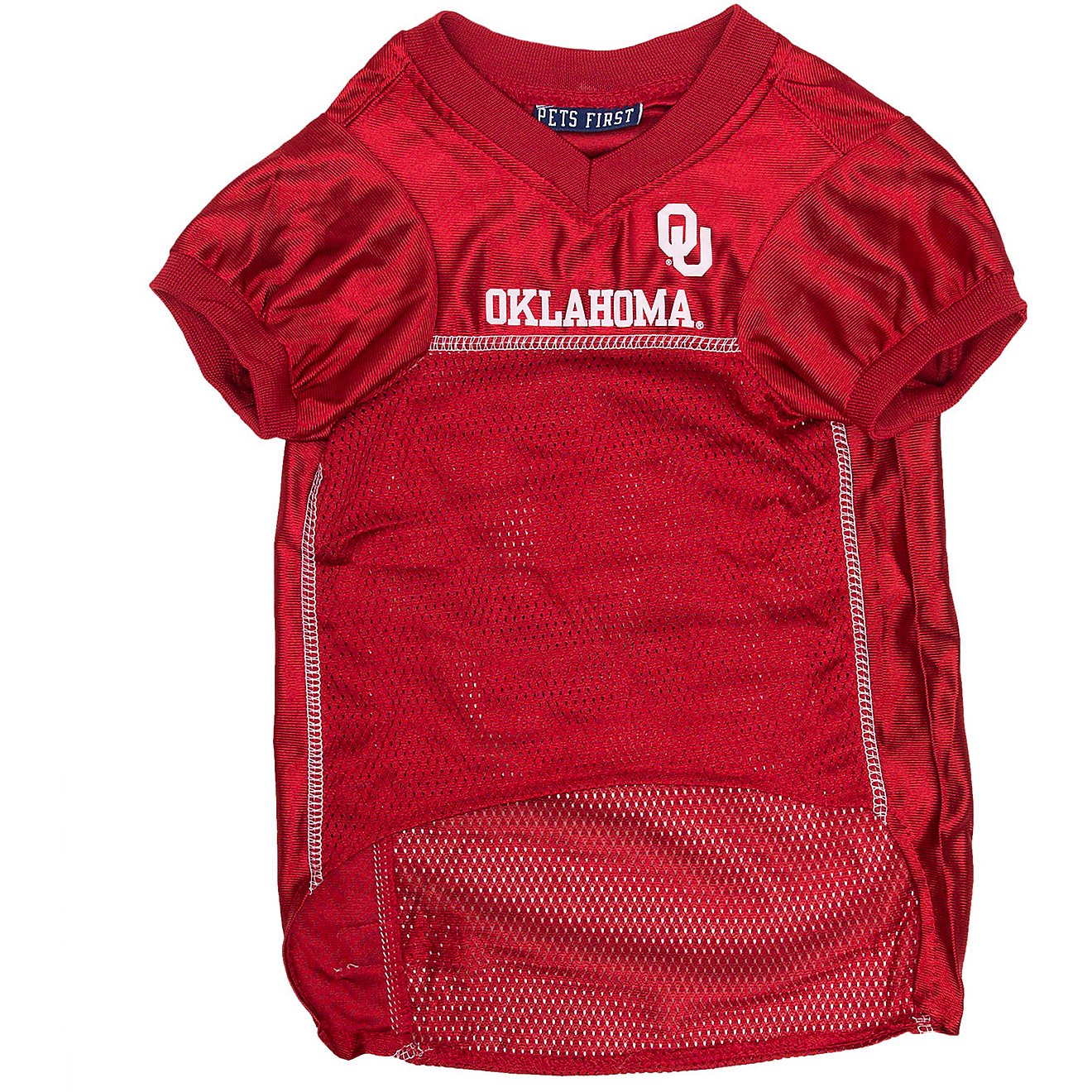 Pets First University of Oklahoma Mesh Dog Jersey                                                                                - view number 1