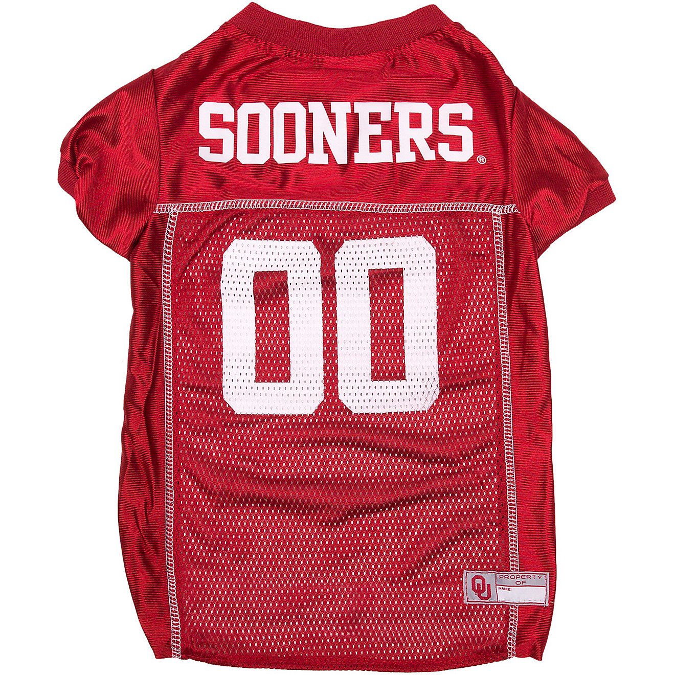 Pets First University of Oklahoma Mesh Dog Jersey                                                                                - view number 2
