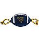 Pets First West Virginia University Nylon Football Rope Toy                                                                      - view number 1 selected