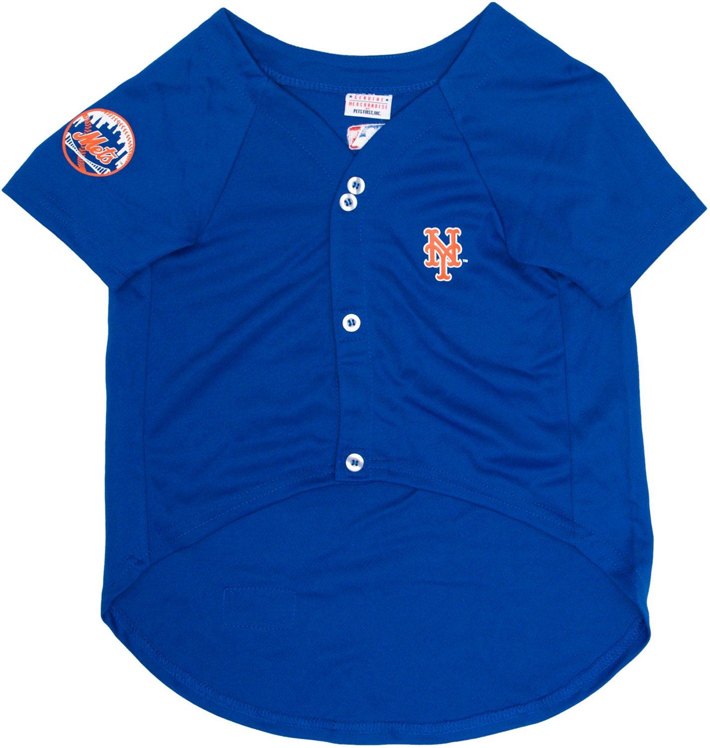 Pets First New York Mets Mesh Dog Baseball Jersey