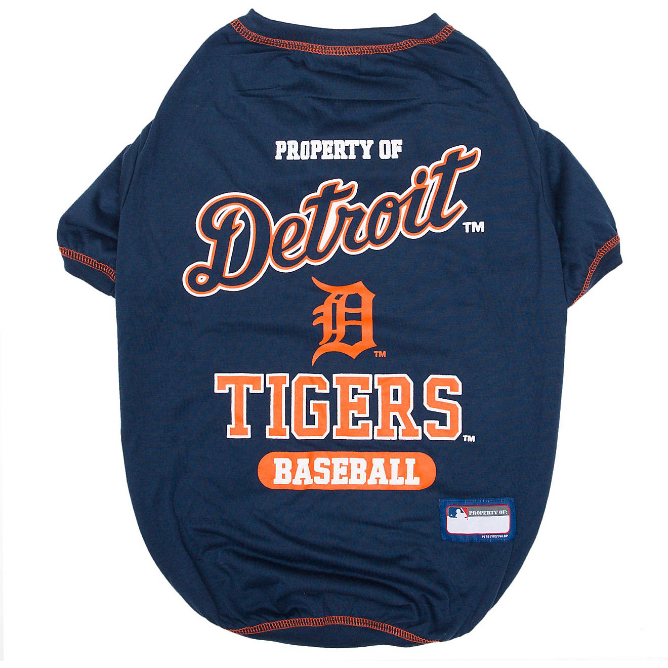 Pets First Detroit Tigers Dog T-shirt                                                                                            - view number 1