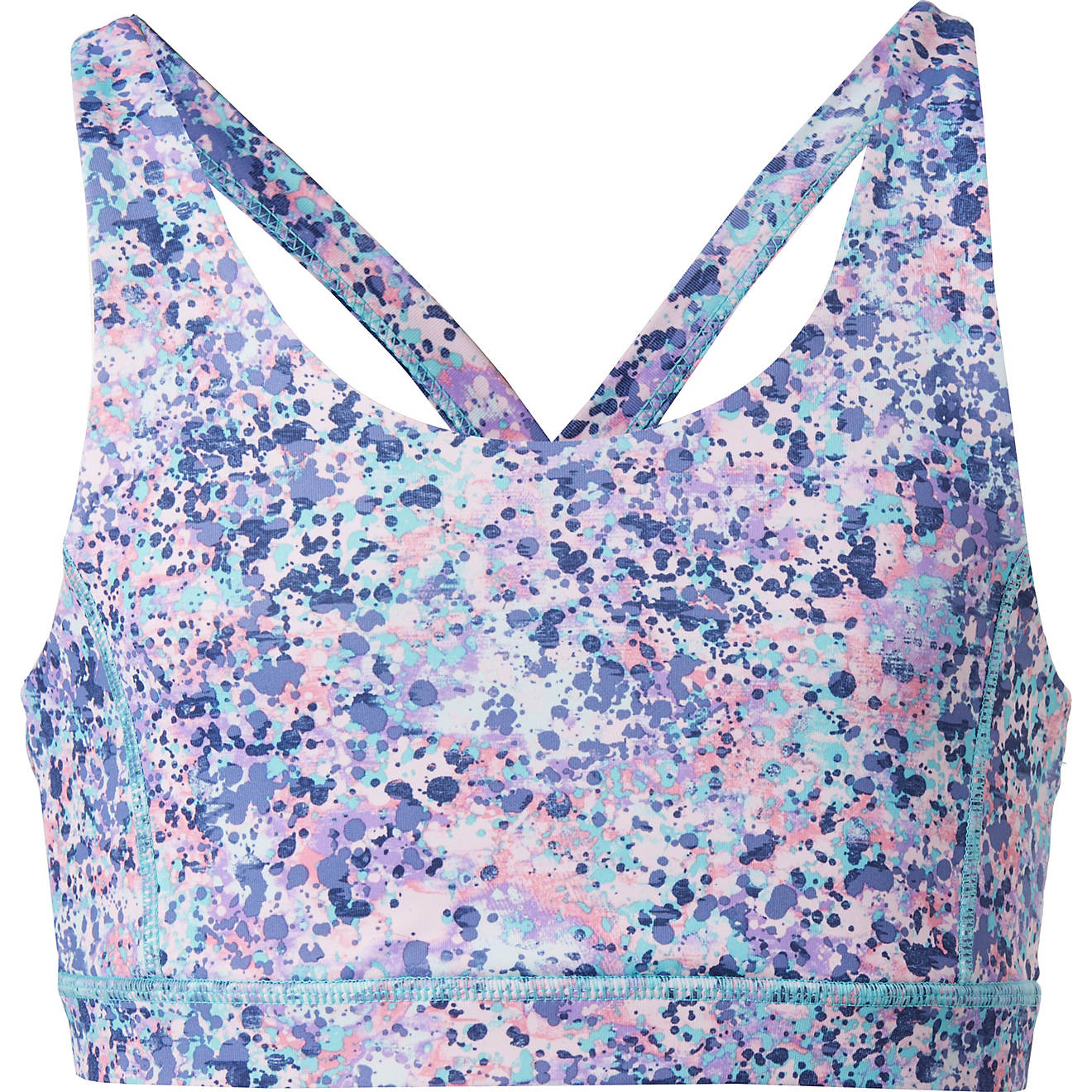 Layer 8 Girls' Fashion Low Support Sports Bra                                                                                    - view number 1