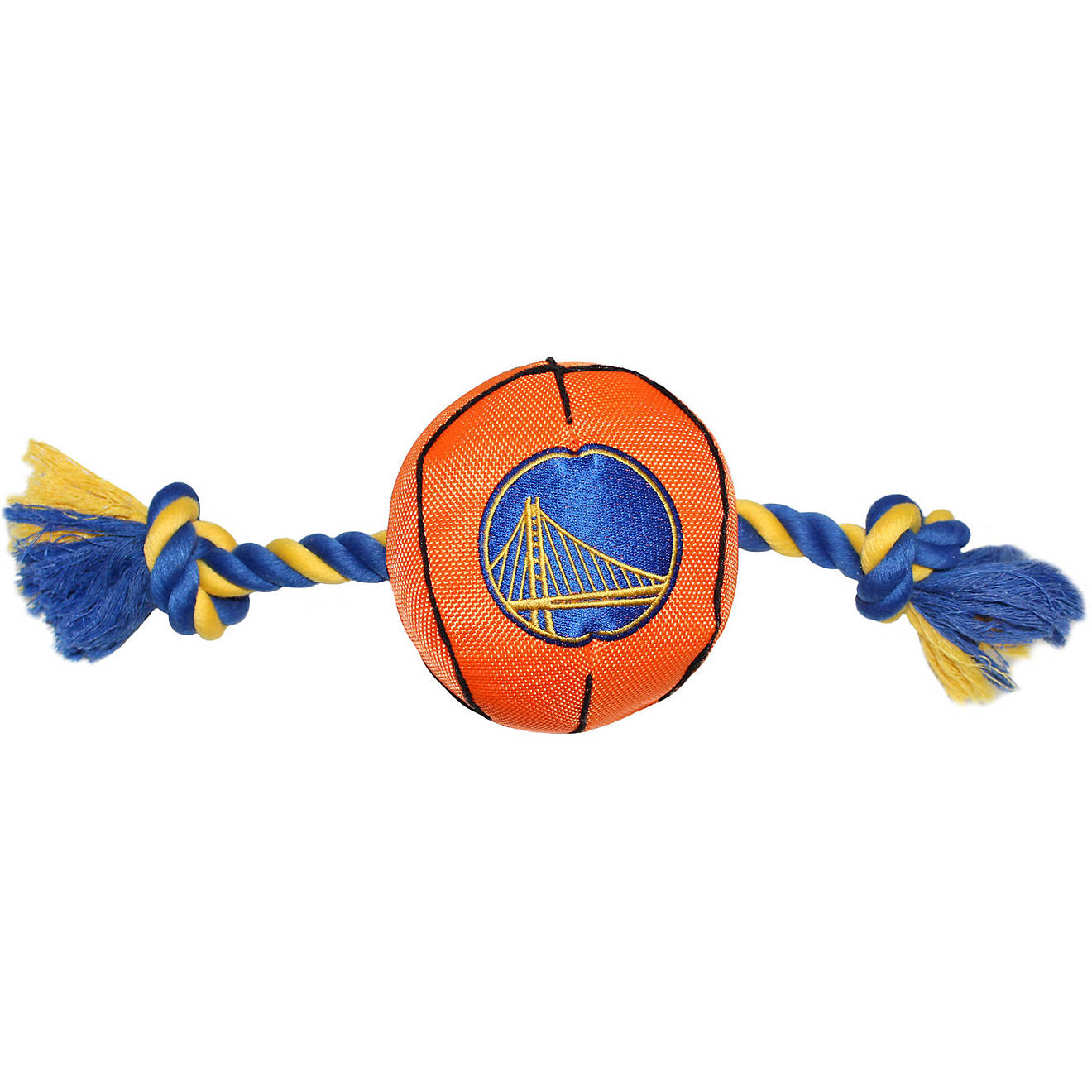 Pets First Golden State Warriors Nylon Basketball Rope Dog Toy                                                                   - view number 1
