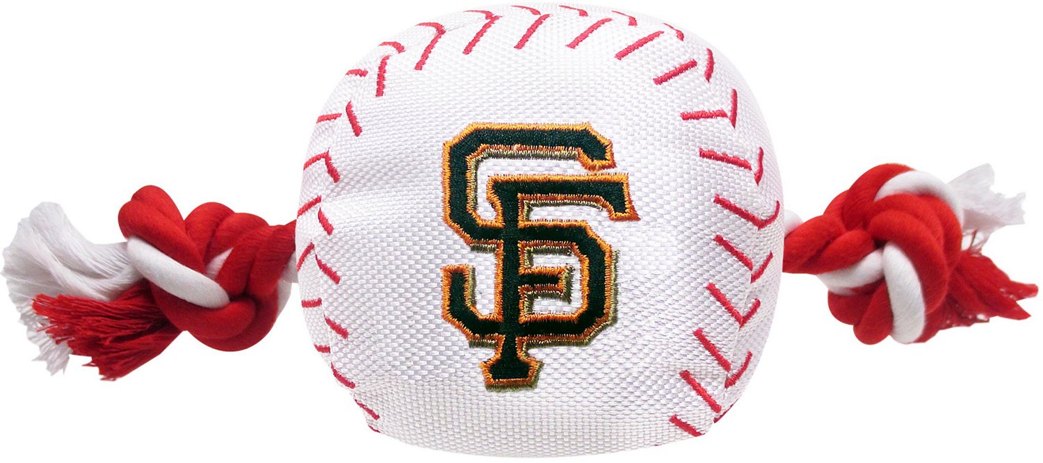 Pets First San Francisco Giants Nylon Baseball Rope Dog Toy
