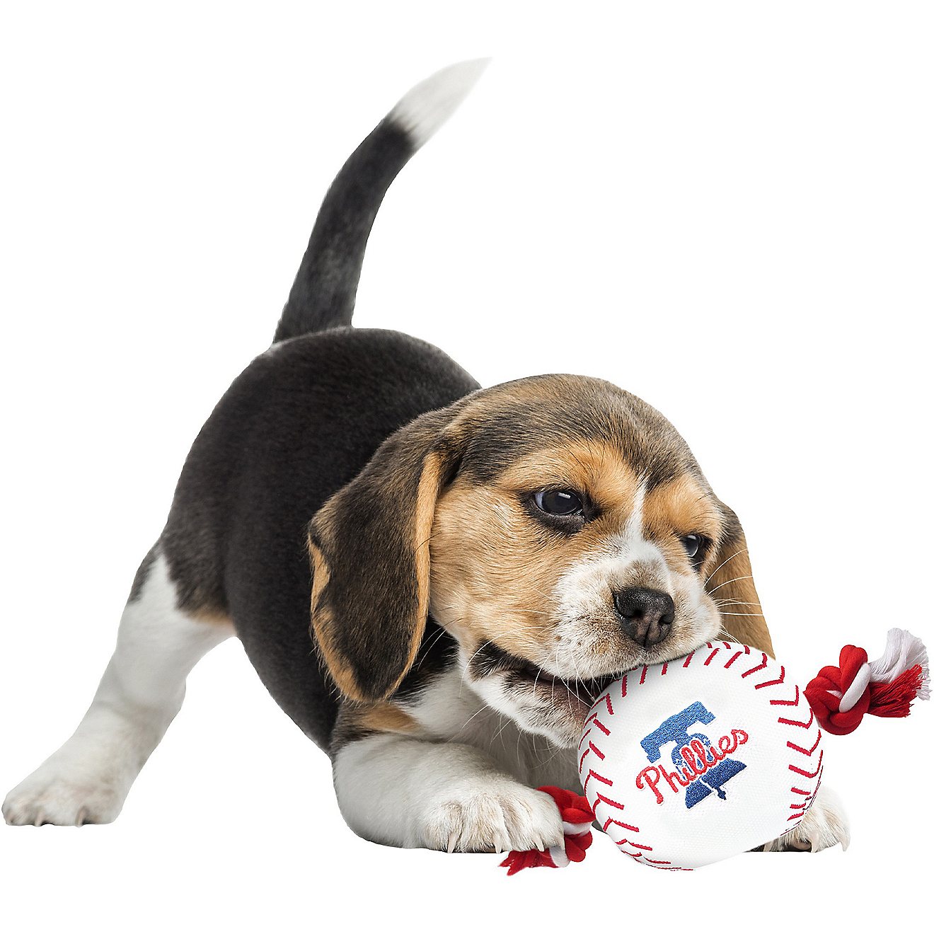 Pets First Philadelphia Phillies Nylon Baseball Rope Dog Toy                                                                     - view number 2