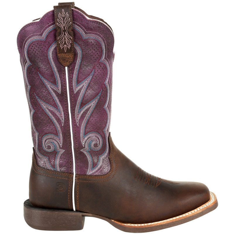 Durango&reg; Lady Rebel Pro&trade;  Women's Ventilated Plum Western Boot