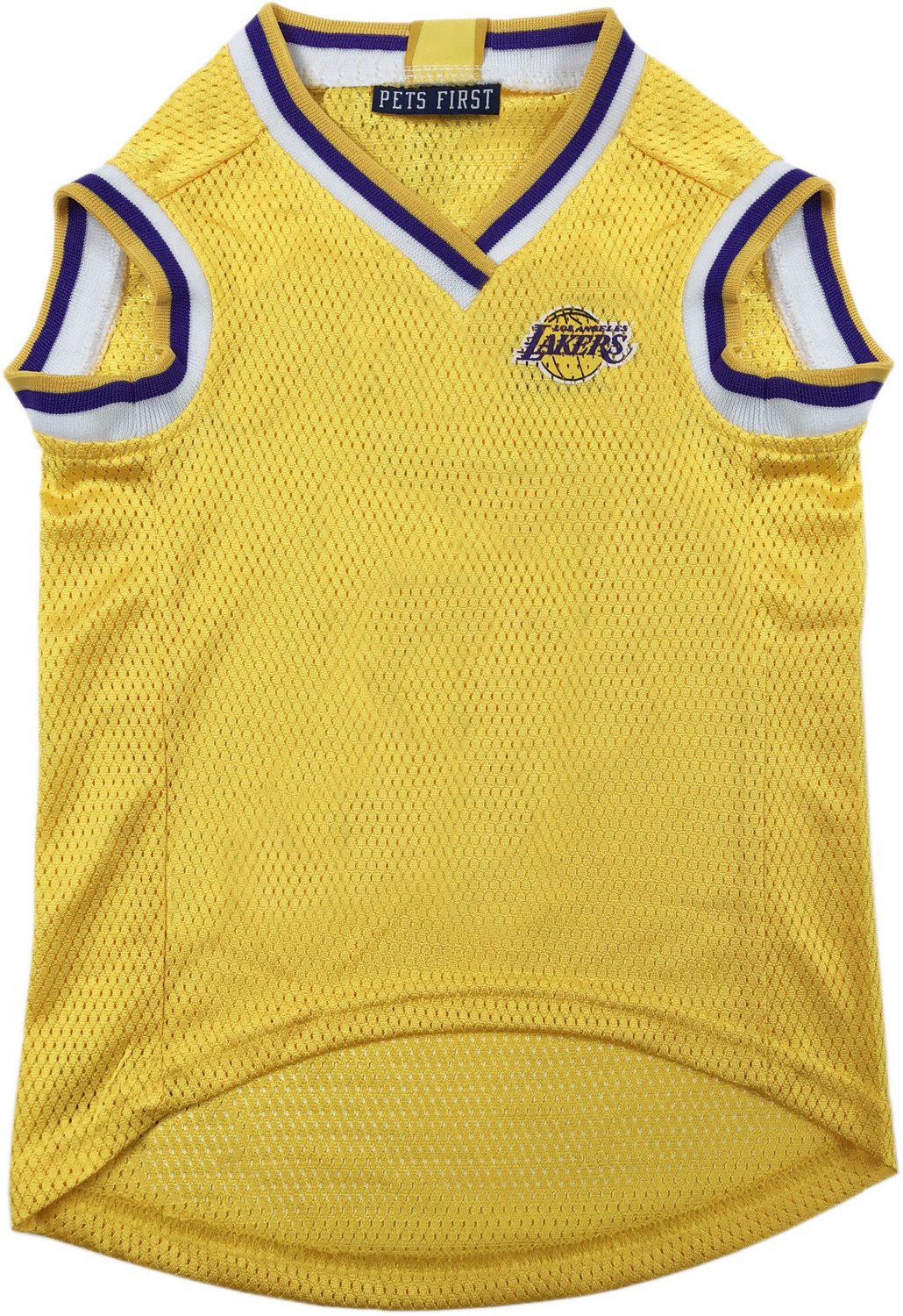 Pets First Los Angeles Lakers Mesh Dog Jersey
