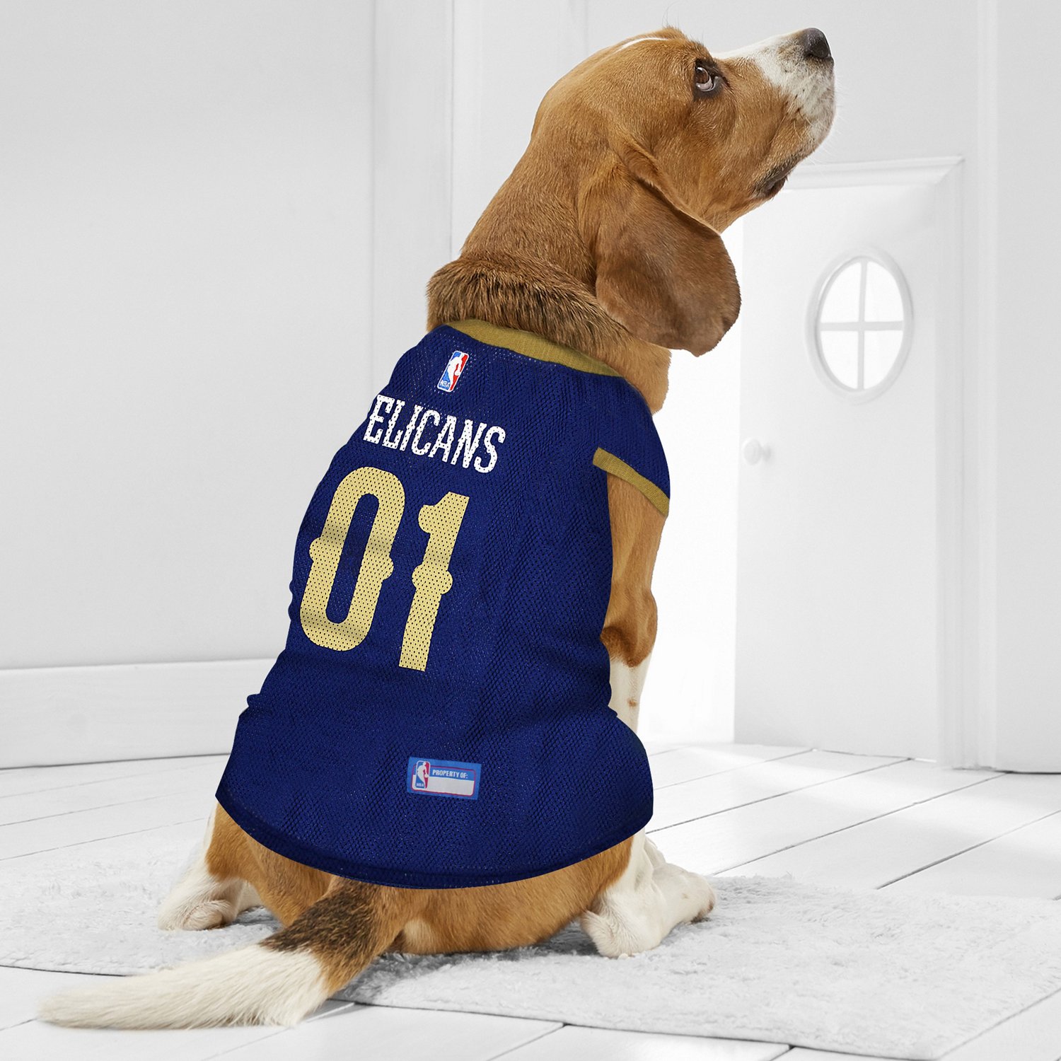 Pets First New Orleans Pelicans Mesh Dog Jersey - view number 3
