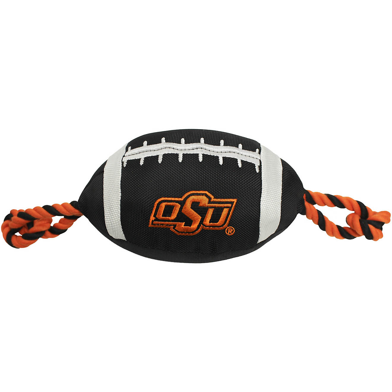 Pets First Oklahoma State University Nylon Football Rope Toy                                                                     - view number 1