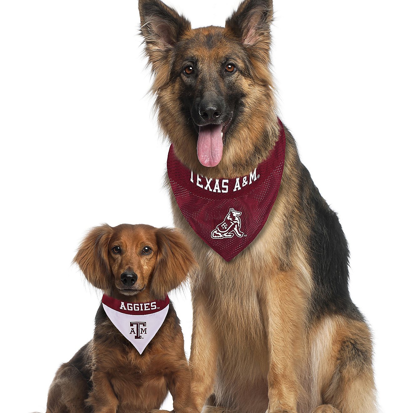 Texas A&M University Reversible Slide-On Stay-On Dog Bandana 