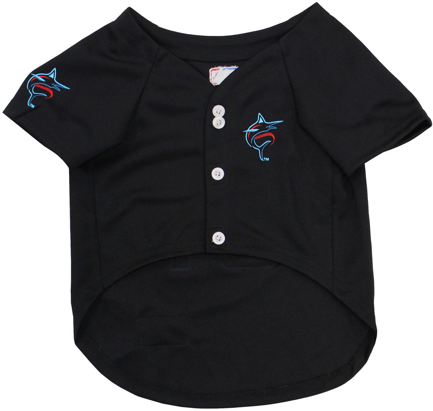 Pets First Miami Marlins Mesh Dog Baseball Jersey