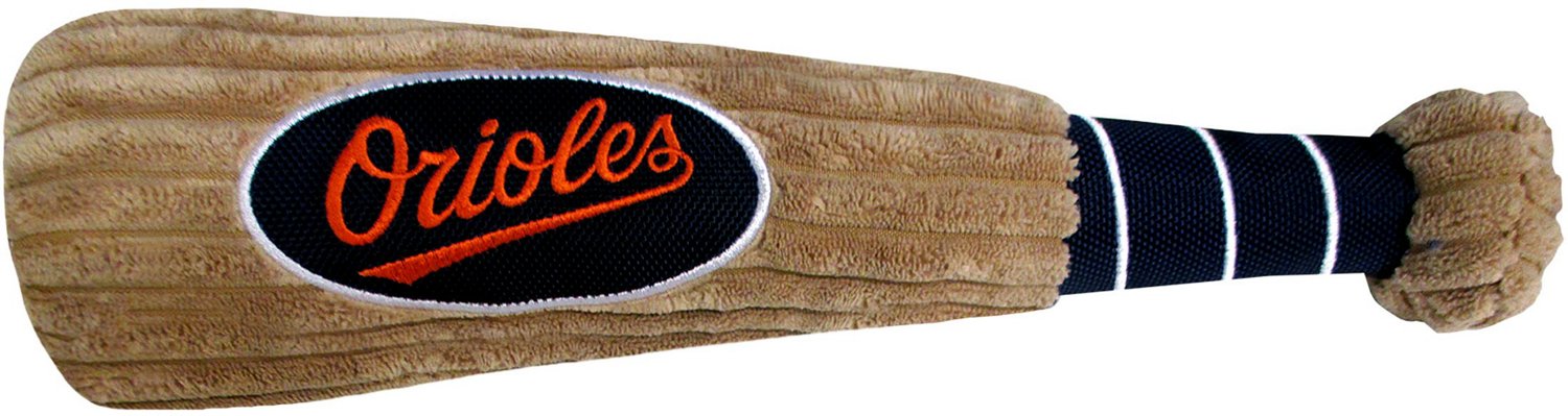 Pets First Baltimore Orioles Baseball Bat Dog Toy Academy