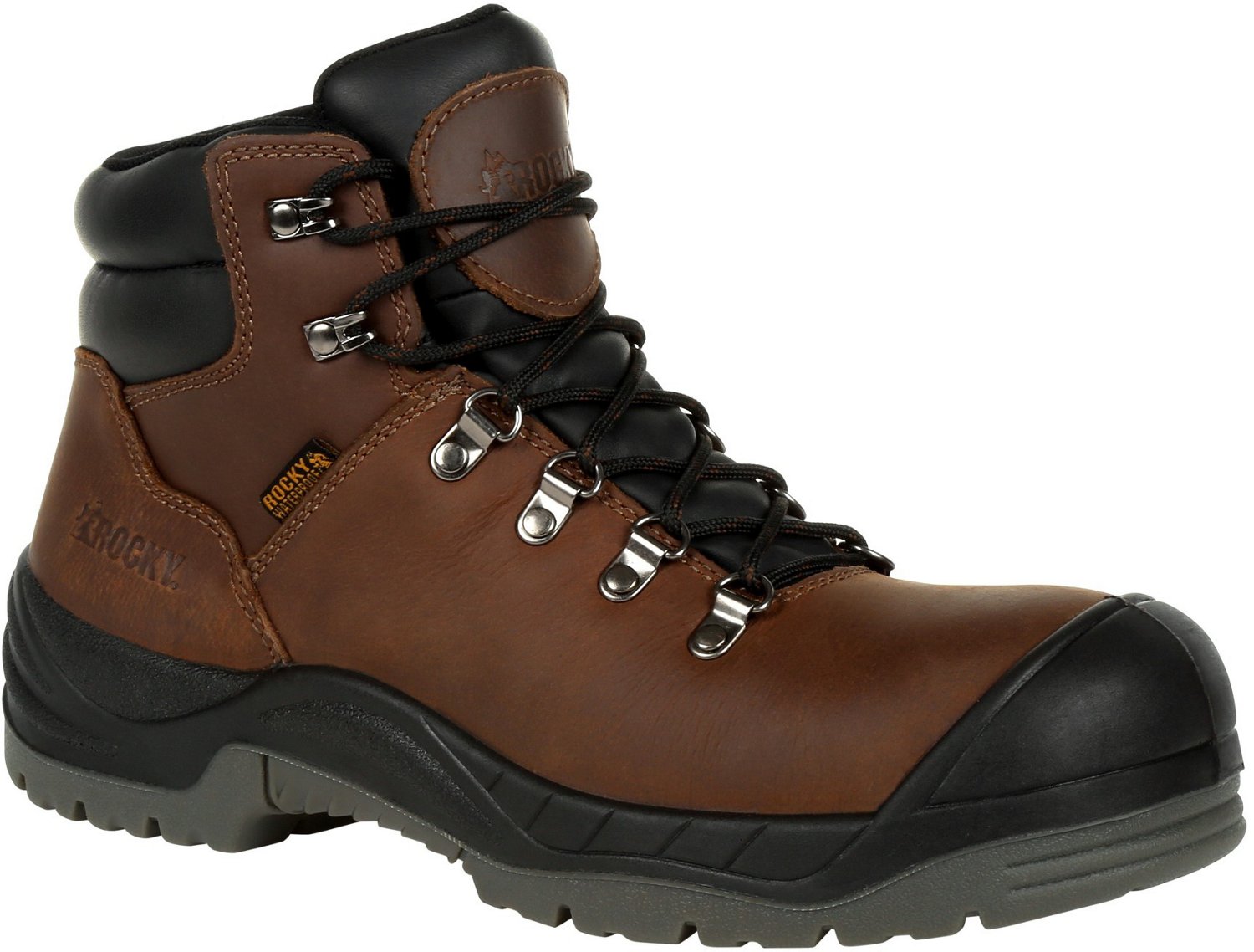 Rocky Men's Worksmart Composite Toe Waterproof Work Boots - view number 3