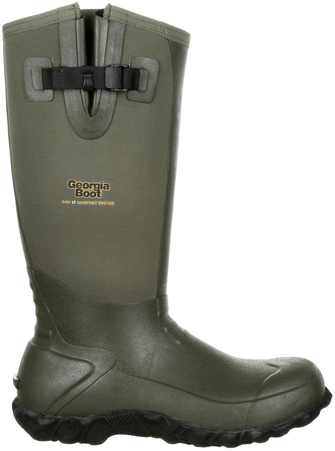 Georgia Men s Waterproof Rubber Boots Free Shipping at Academy