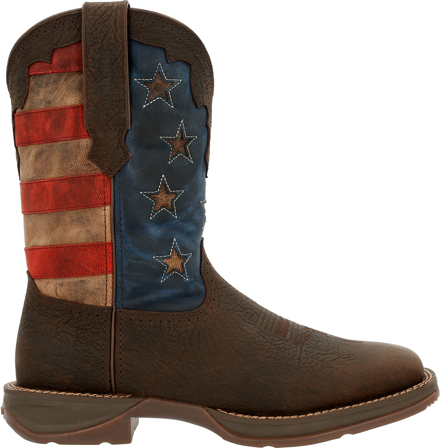 Durango Men's Rebel Vintage Flag Western Boots Academy