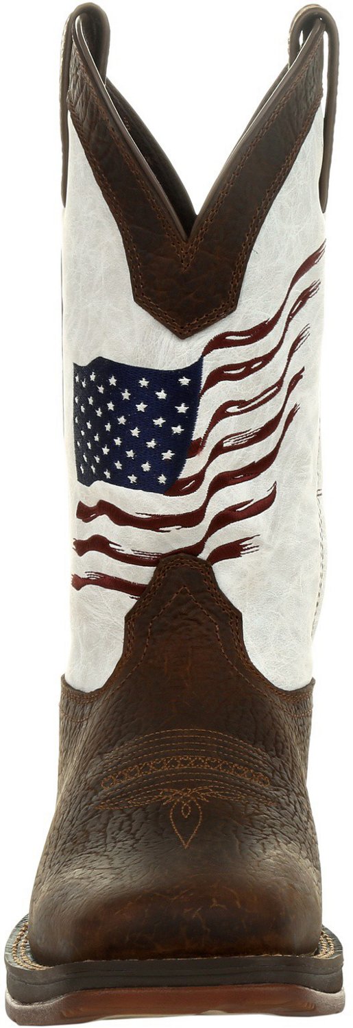 Durango Men's Rebel Distressed Flag Western Boots Academy