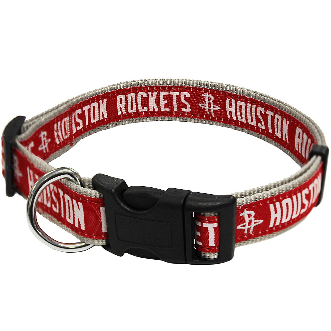 Pets First Houston Rockets Dog Collar                                                                                            - view number 1