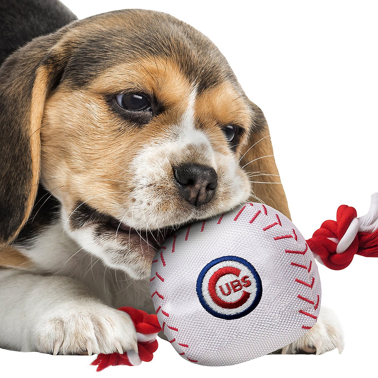 Pets First Chicago Cubs Baseball Rope Dog Toy                                                                                    - view number 3