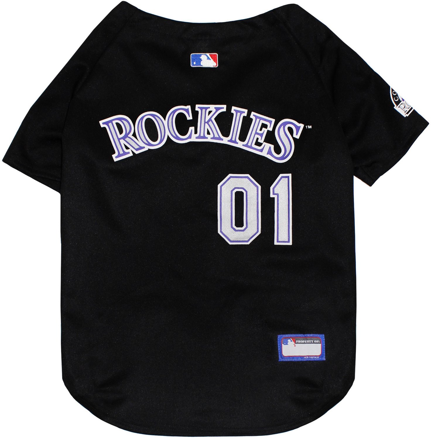 Pets First Colorado Rockies Mesh Dog Jersey