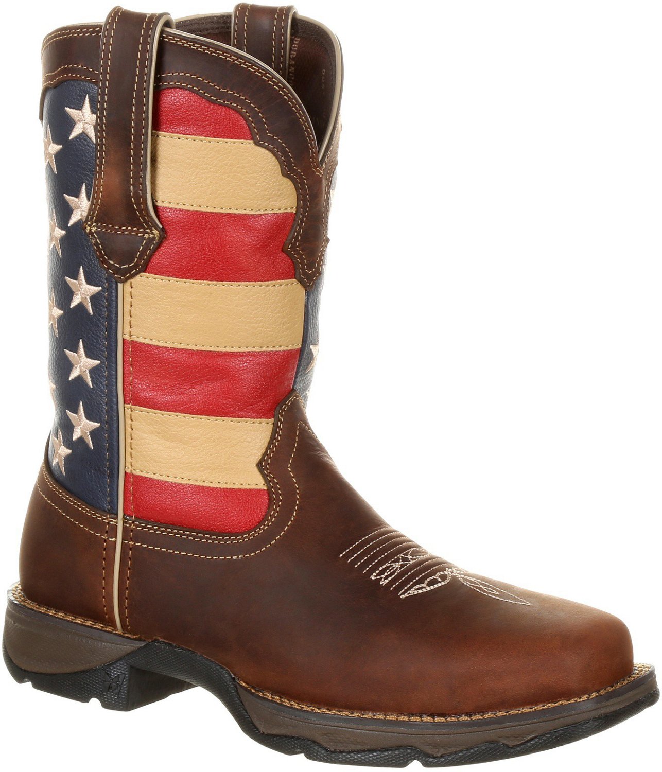 Durango Women's Lady Rebel Work Patriotic Flag Steel Toe Work Boots - view number 3