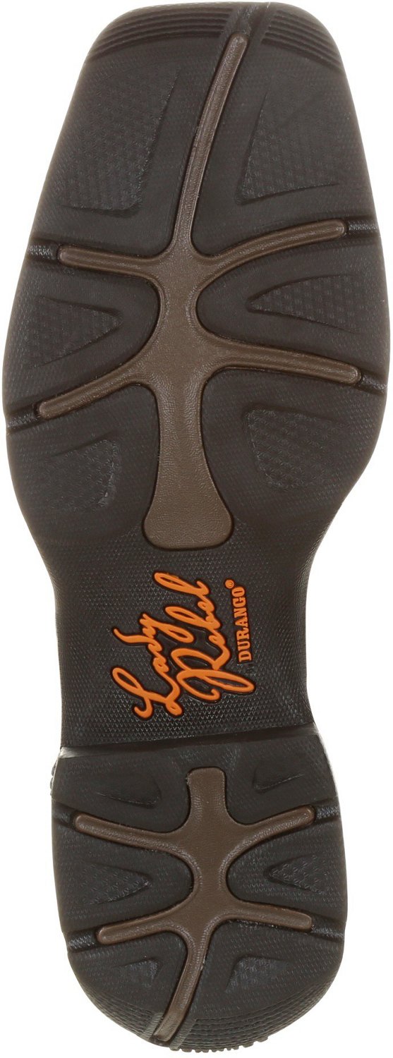 Durango Women's Lady Rebel Work Patriotic Flag Steel Toe Work Boots - view number 7