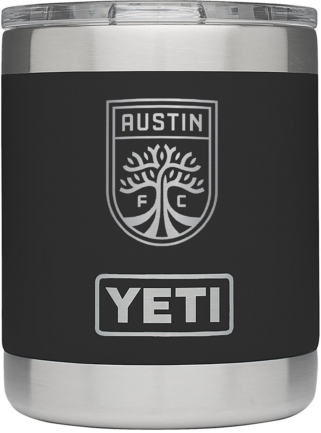 YETI Austin FC Lowball SS 10 oz Rambler Tumbler Academy