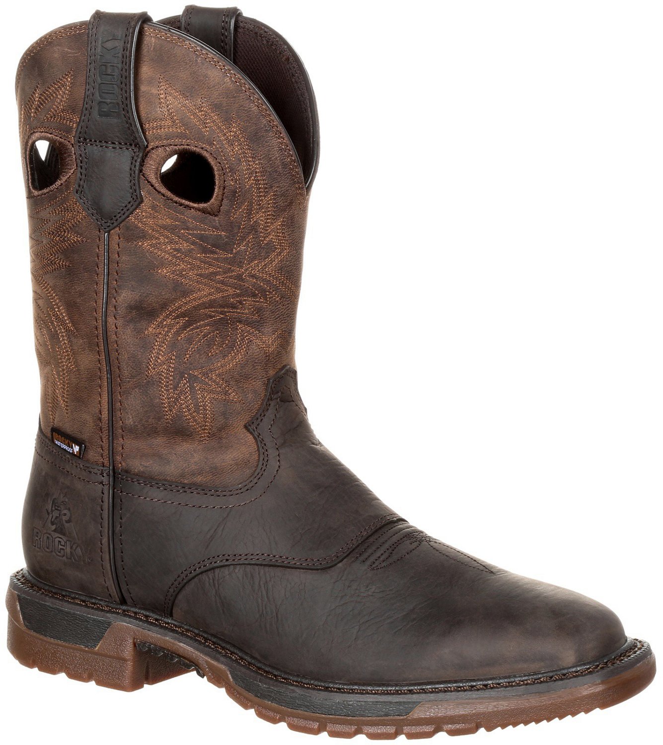 Rocky Men's Original Ride FLX Waterproof Western Boots - view number 3