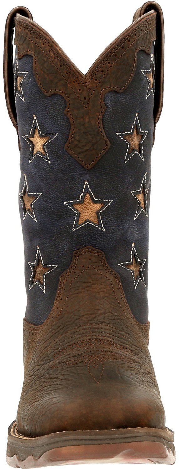 Durango Women's Lady Rebel Vintage Flag Embroidery Western Boots - view number 6