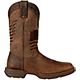 Durango Men's Rebel Distressed Embroidered Flag Western Boots                                                                    - view number 1 selected