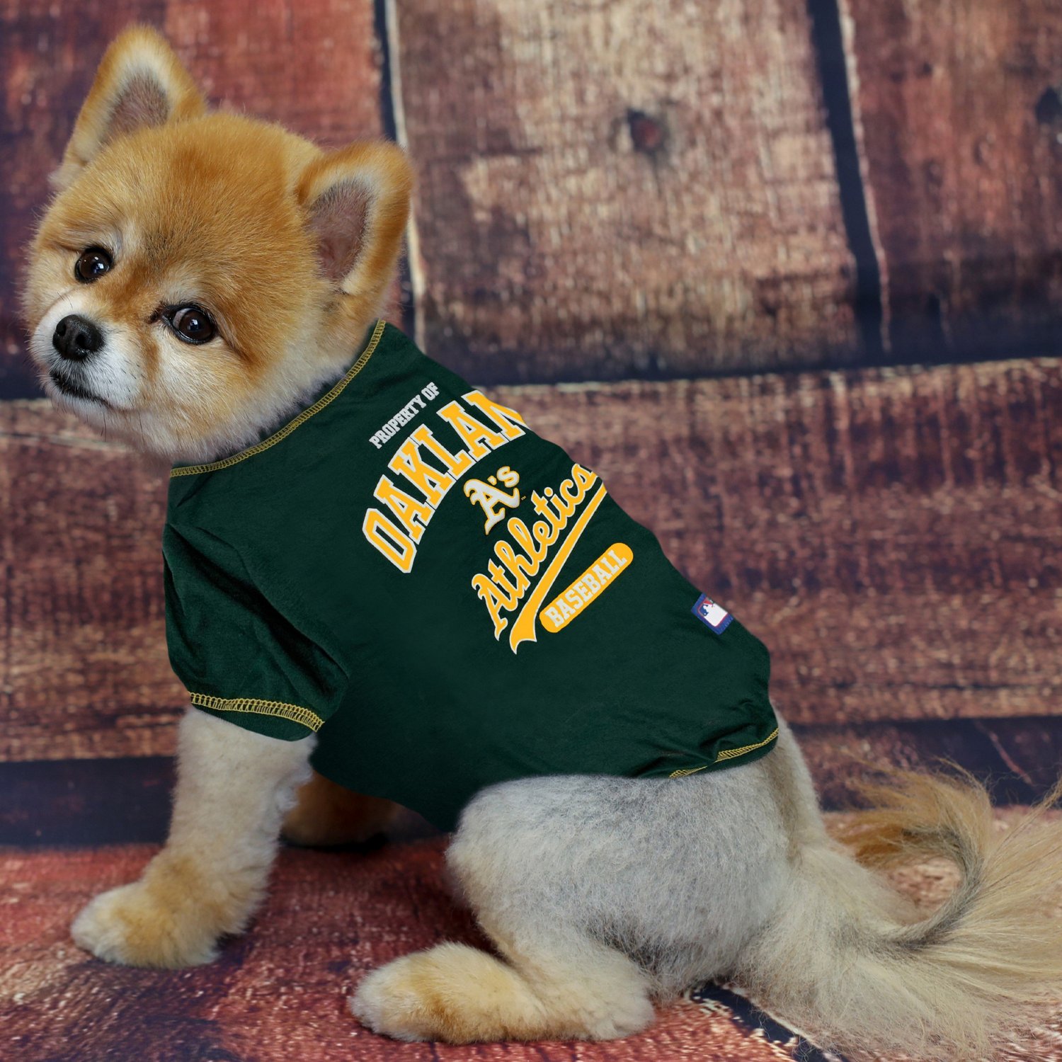 Pets First Oakland Athletics Dog T-shirt