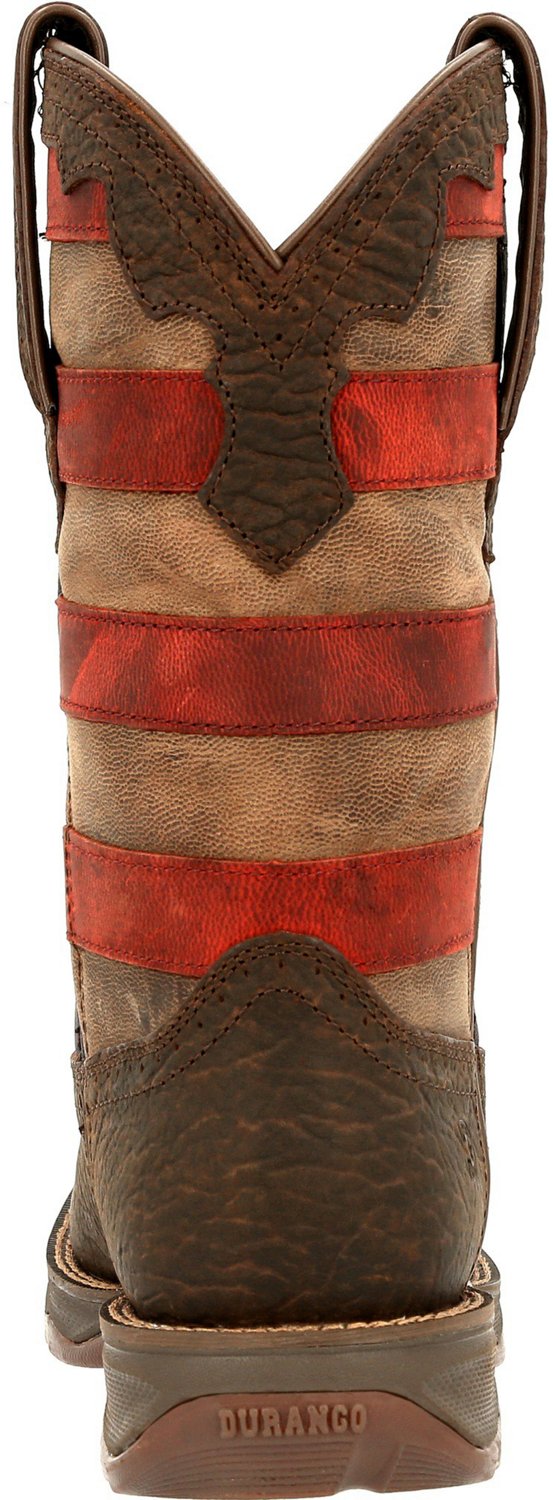 Durango Women's Lady Rebel Vintage Flag Embroidery Western Boots - view number 4