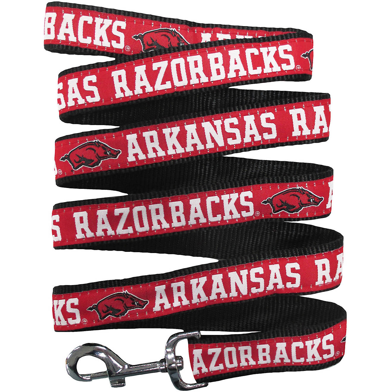 Pets First University of Arkansas Web Dog Leash                                                                                  - view number 1