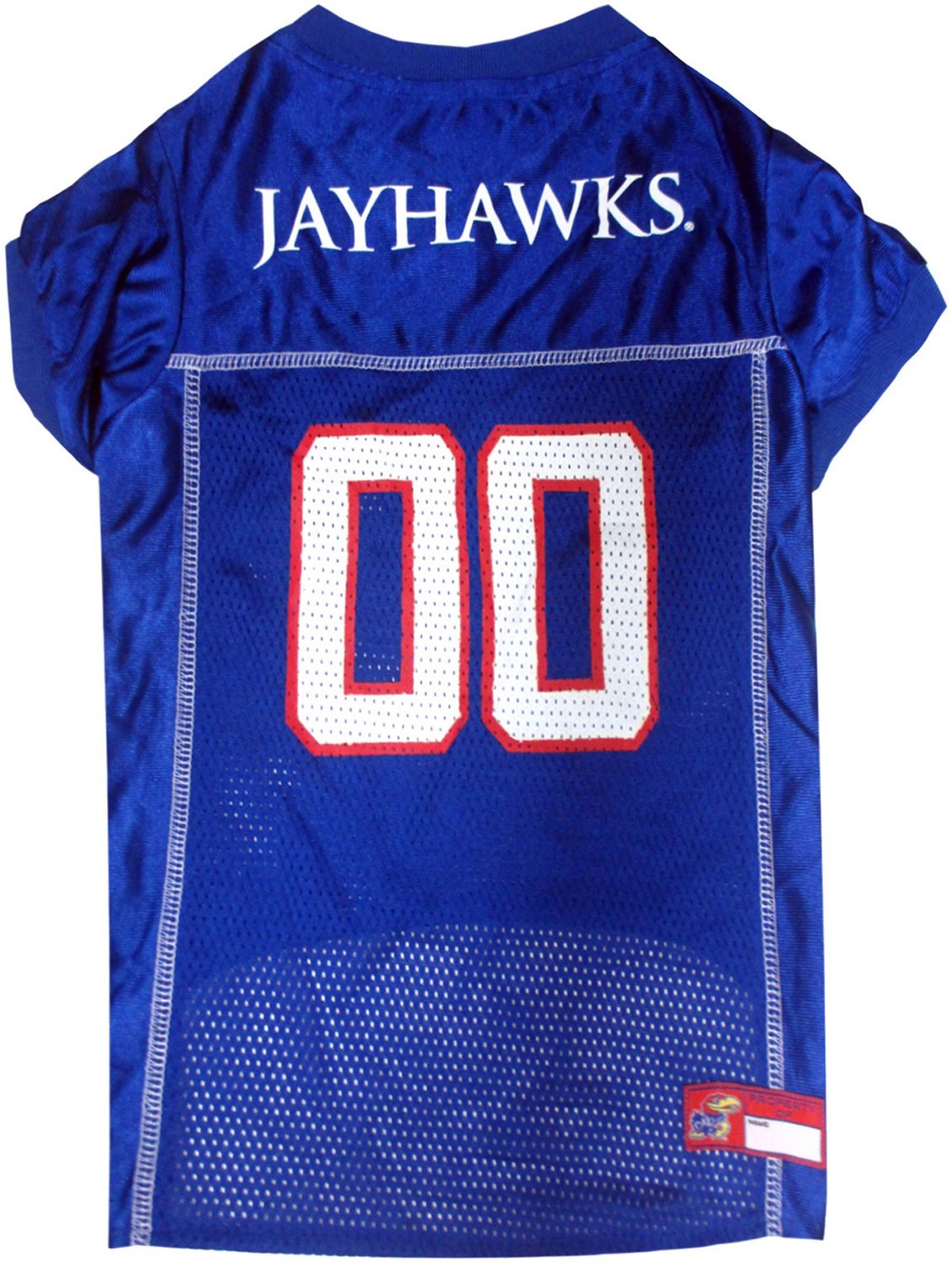 Pets First University of Kansas Mesh Dog Jersey - view number 2