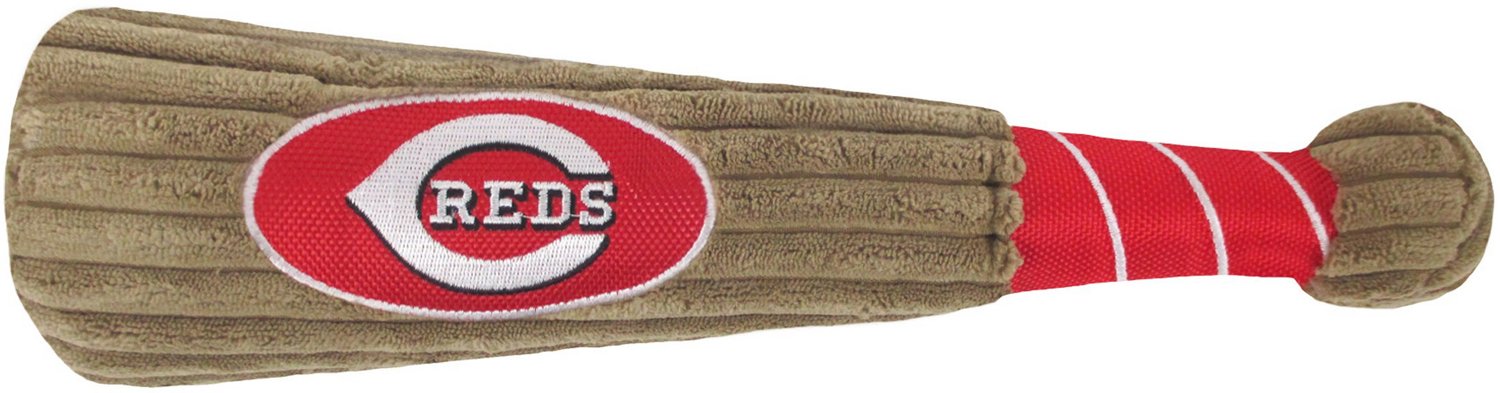 Pets First Cincinnati Reds Baseball Bat Dog Toy Academy