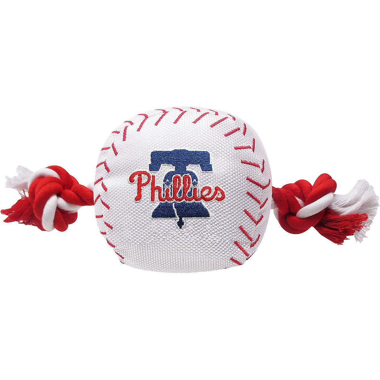 Pets First Philadelphia Phillies Nylon Baseball Rope Dog Toy                                                                     - view number 1