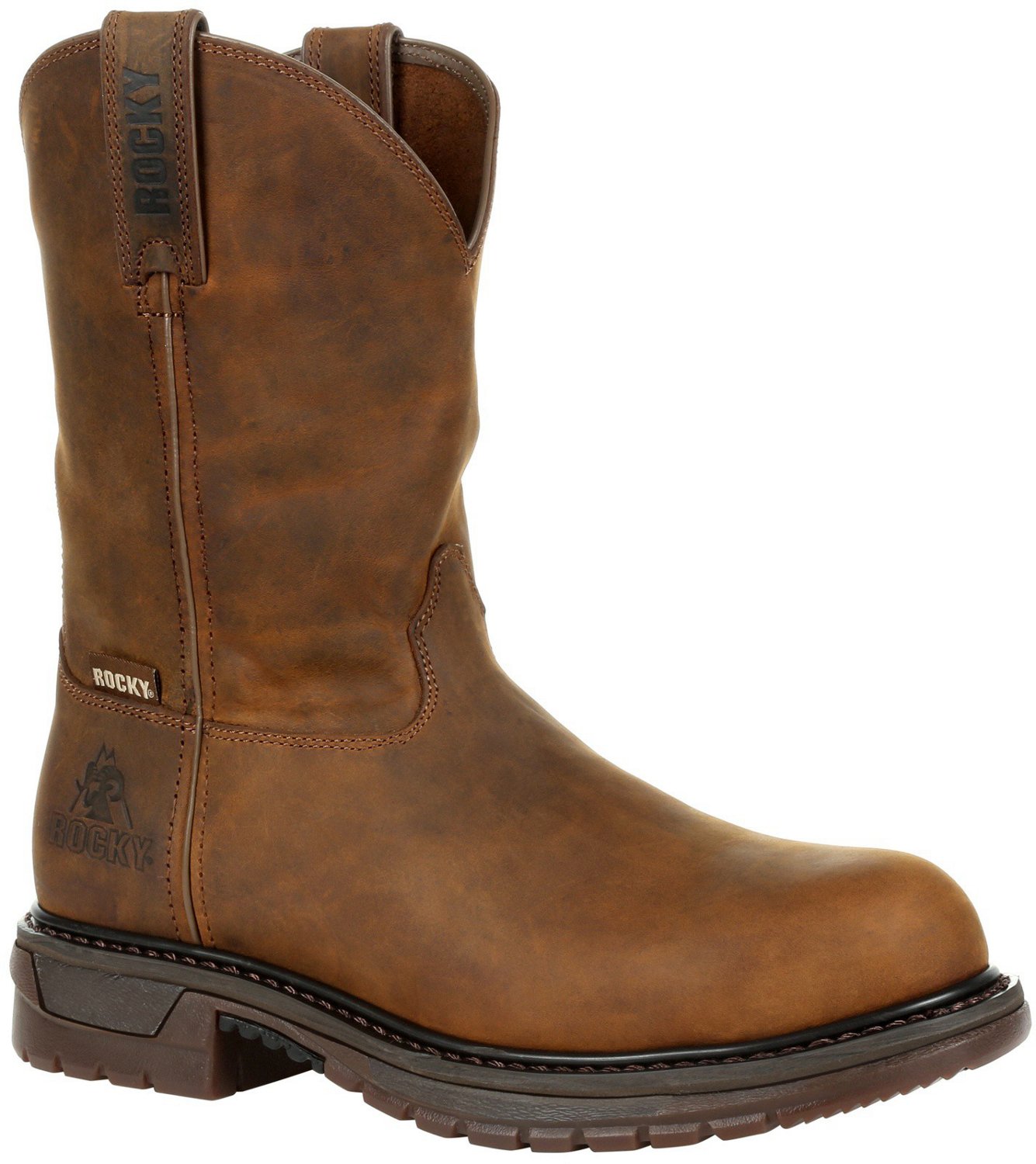 Rocky Men's Original Ride Steel Toe Western Boots - view number 3